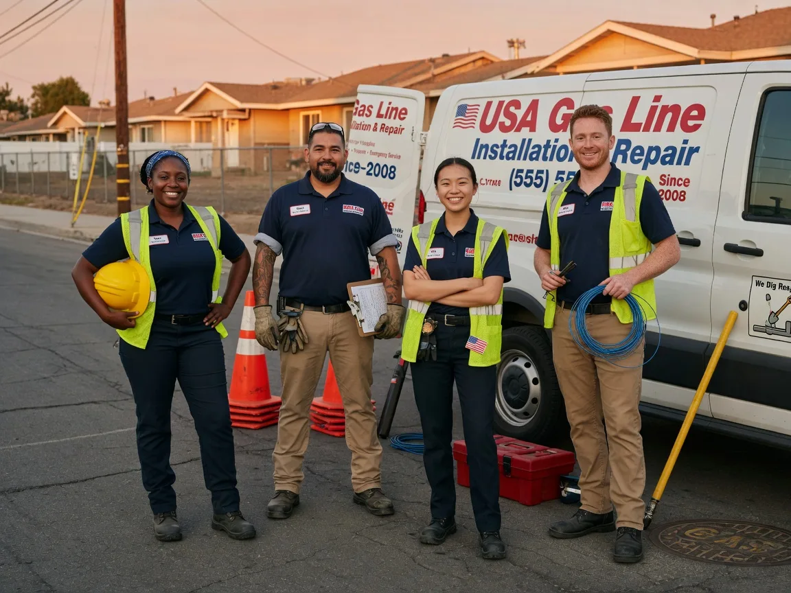 Gas Line Installation company in Manderson, SD